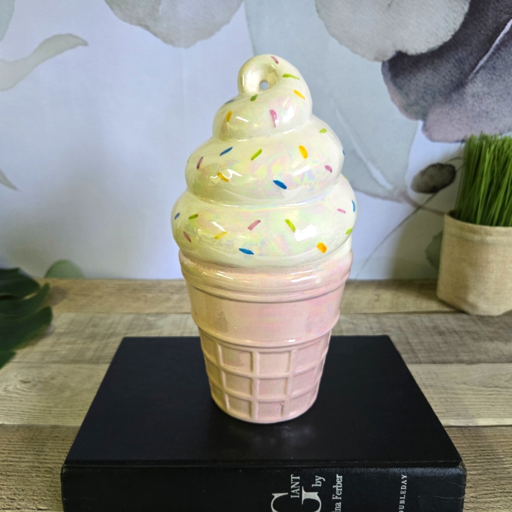 Ice Cream Cone Coin Bank